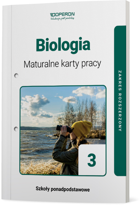 Image of Biologia 3 Maturalne karty pracy Zakres rozszerzony Szkoła ponadpodstawowa
