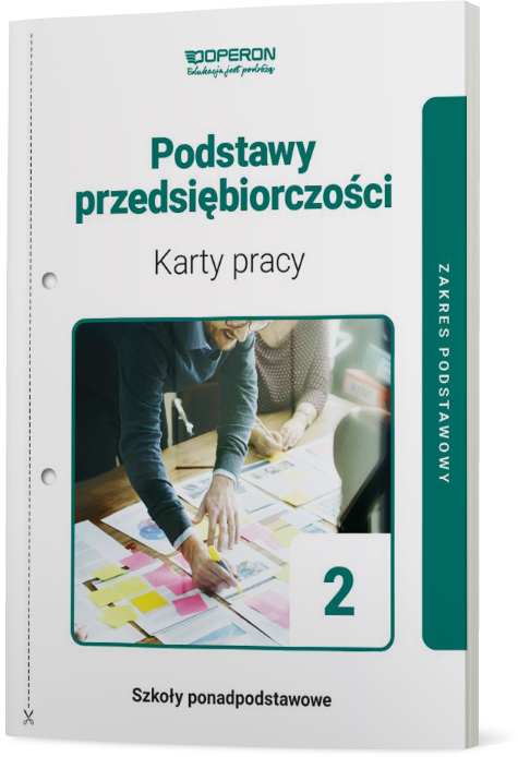 Image of Podstawy przedsiębiorczości 2 Karty pracy Zakres podstawowy Szkoła ponadpodstawowa