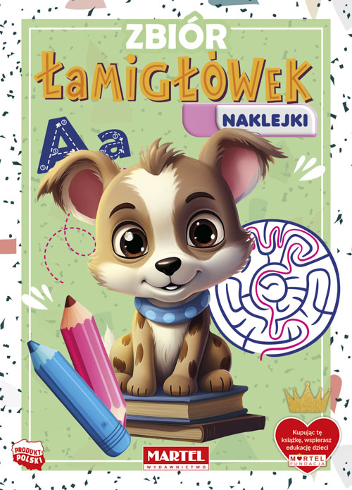 Image of Zbiór łamigłówek z naklejkami