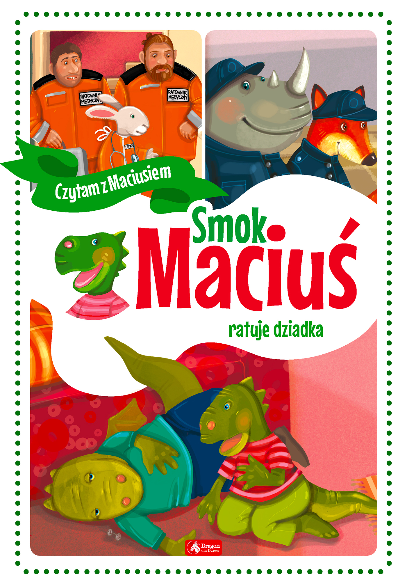 Image of Smok Maciuś ratuje dziadka