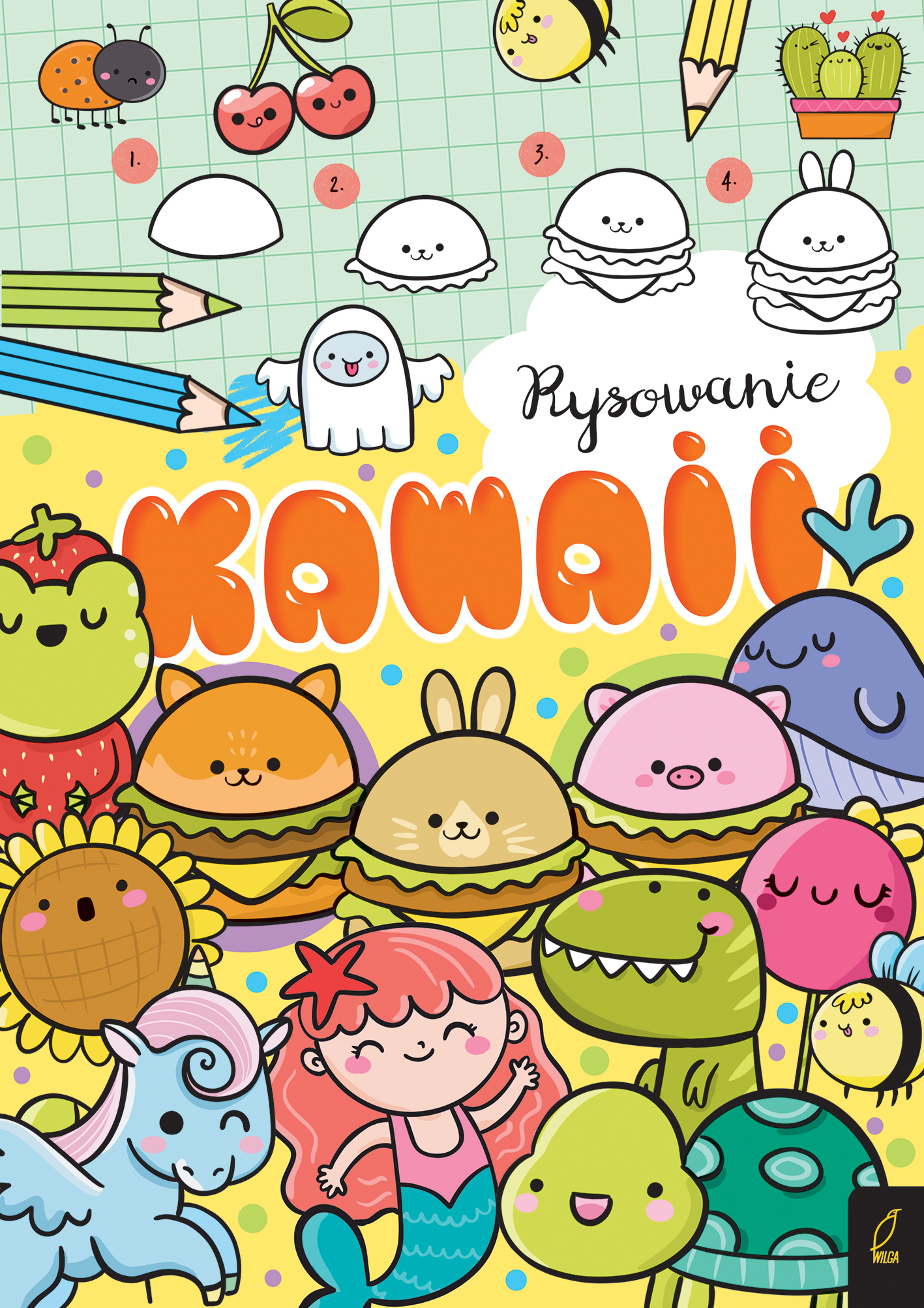 Image of Rysowanie kawaii Żółta