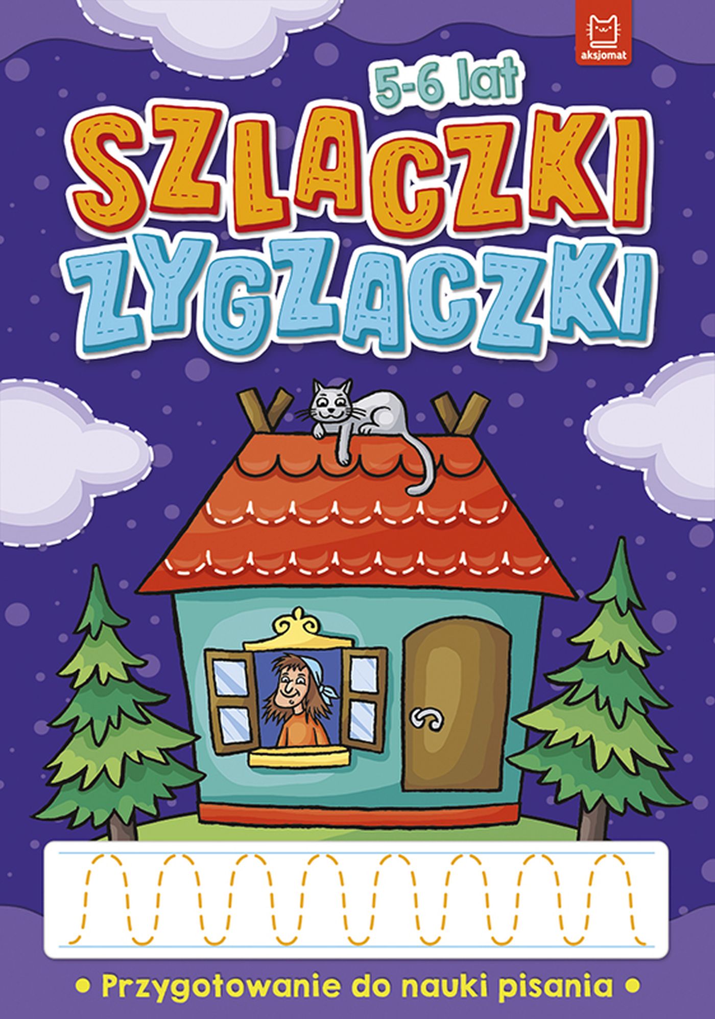 Image of Szlaczki zygzaczki. Przygotowanie do nauki pisania