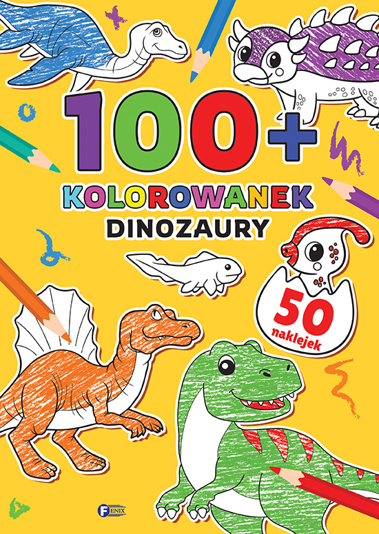 Image of 100+ Kolorowanek Dinozaury
