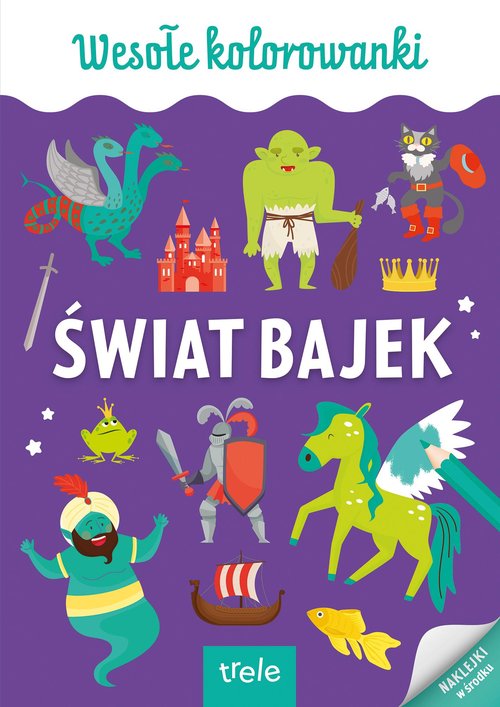 Image of Wesołe kolorowanki Świat bajek