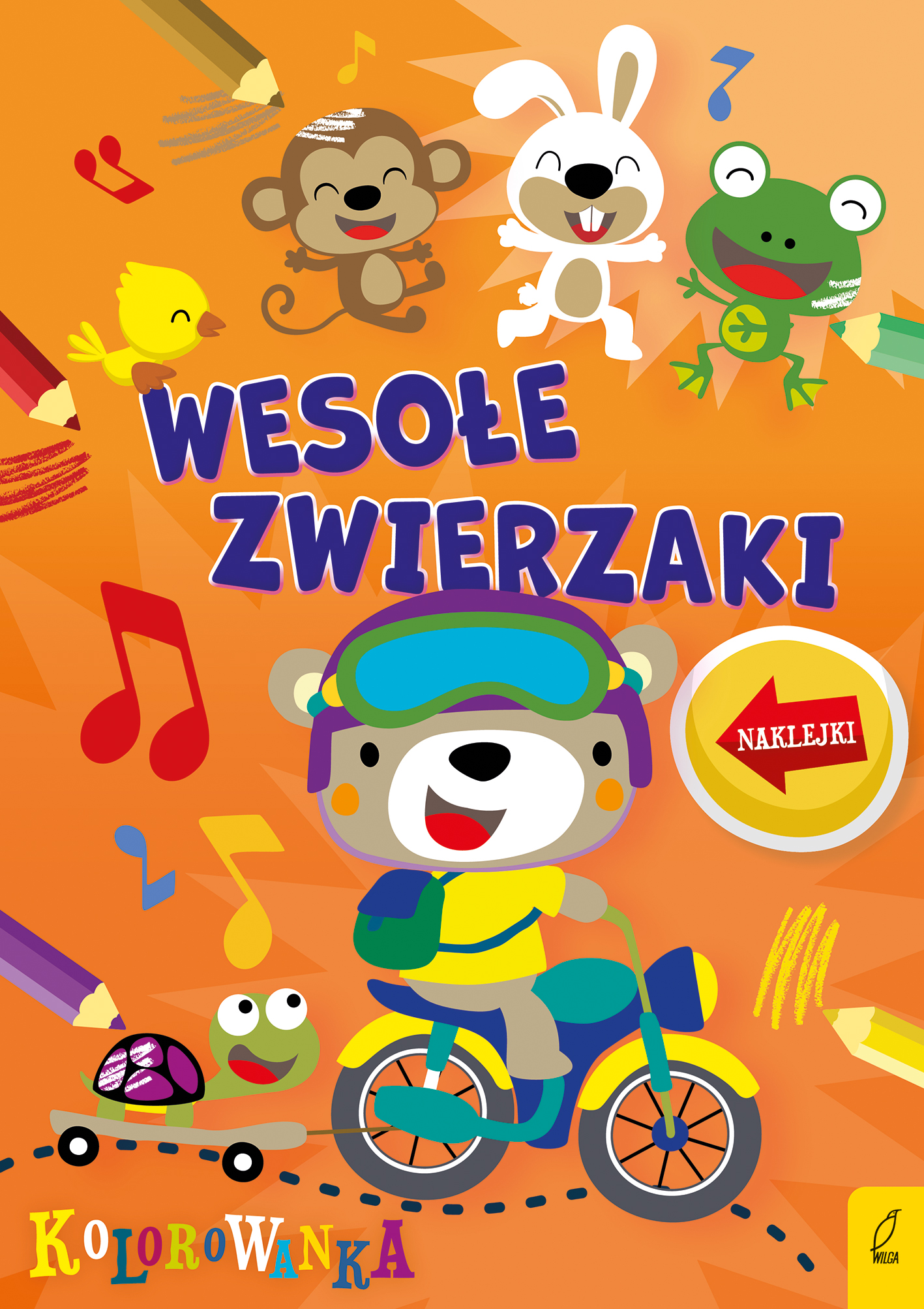 Image of Zwierzaki rozrabiaki Wesołe zwierzaki