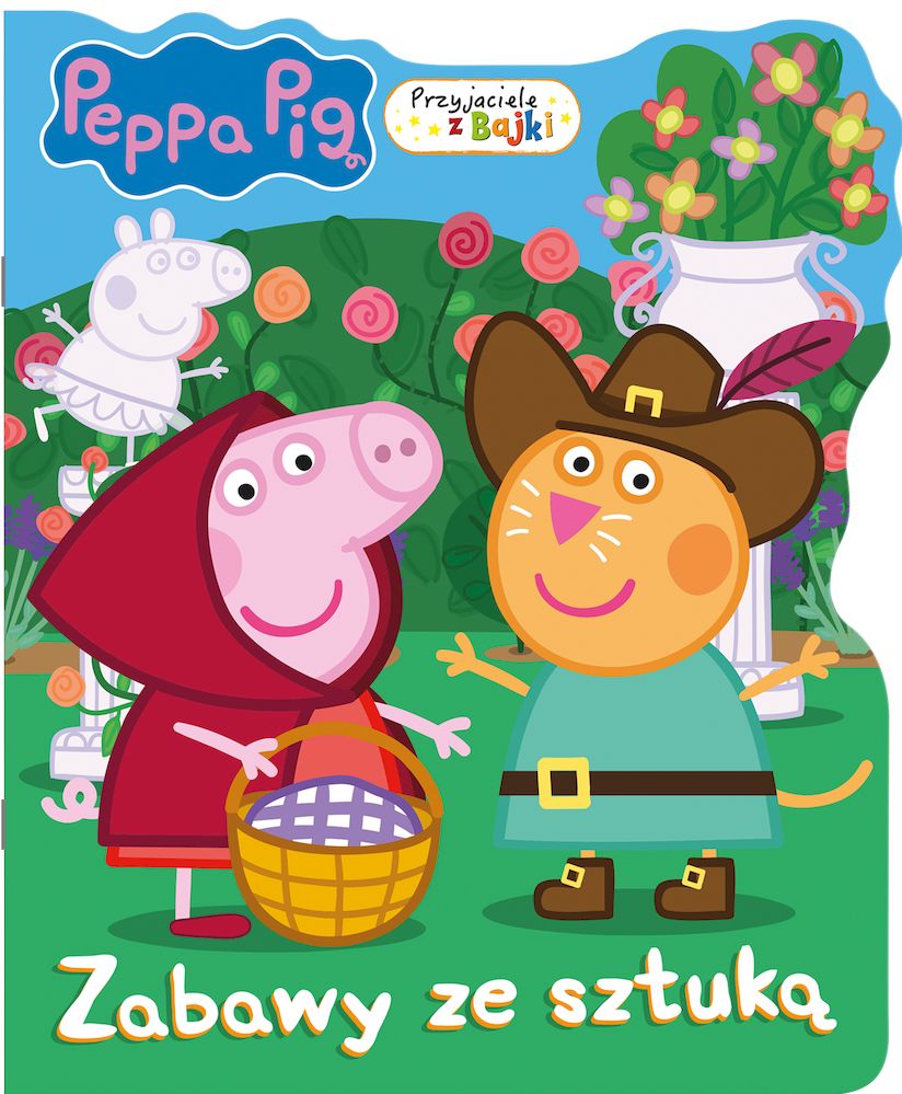 Image of Peppa Pig. Przyjaciele z bajki. Zabawy ze sztuką