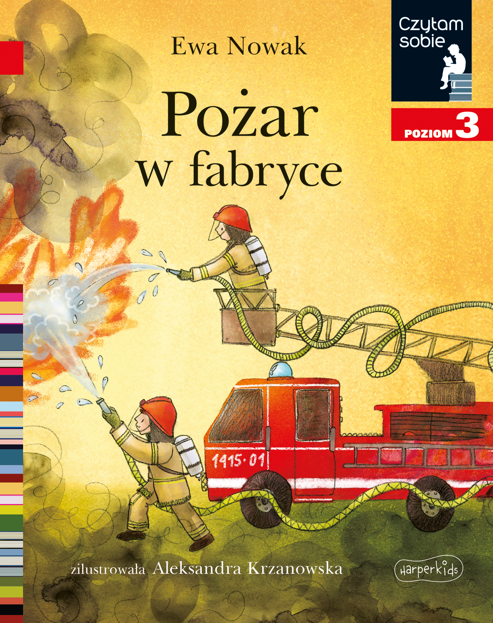 Image of Pożar w fabryce Czytam sobie Poziom 3
