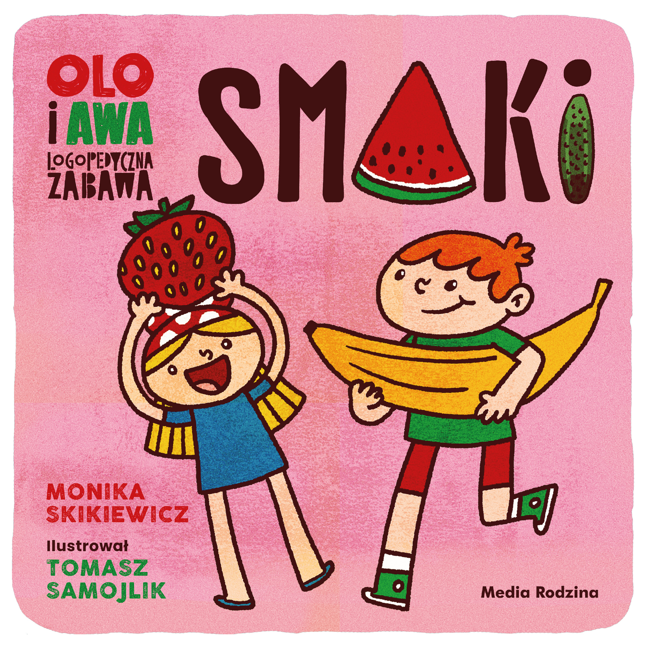 Image of Olo i Awa. Logopedyczna zabawa. Smaki
