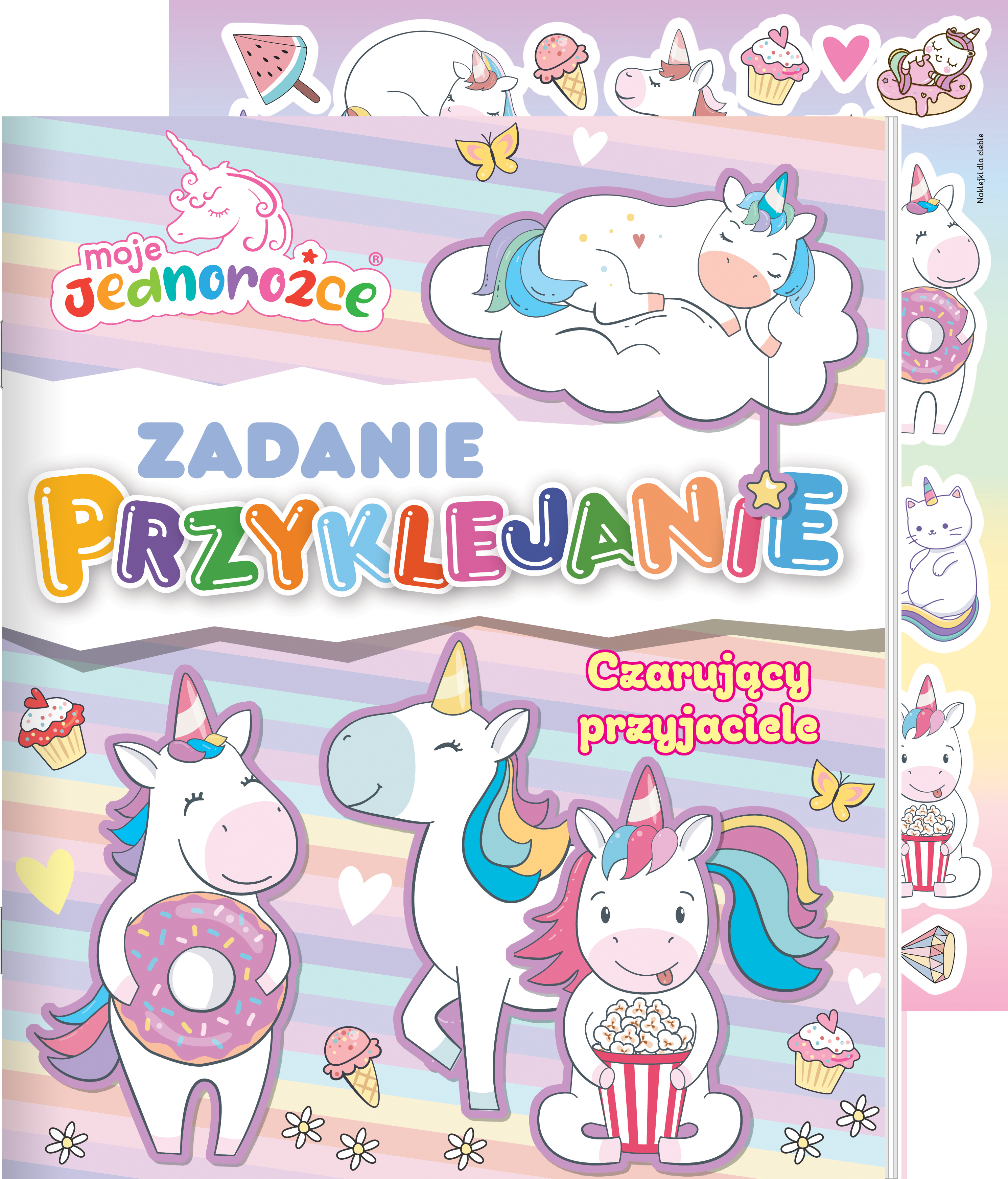 Image of Moje Jednorożce Zadanie Przyklejanie Część 5