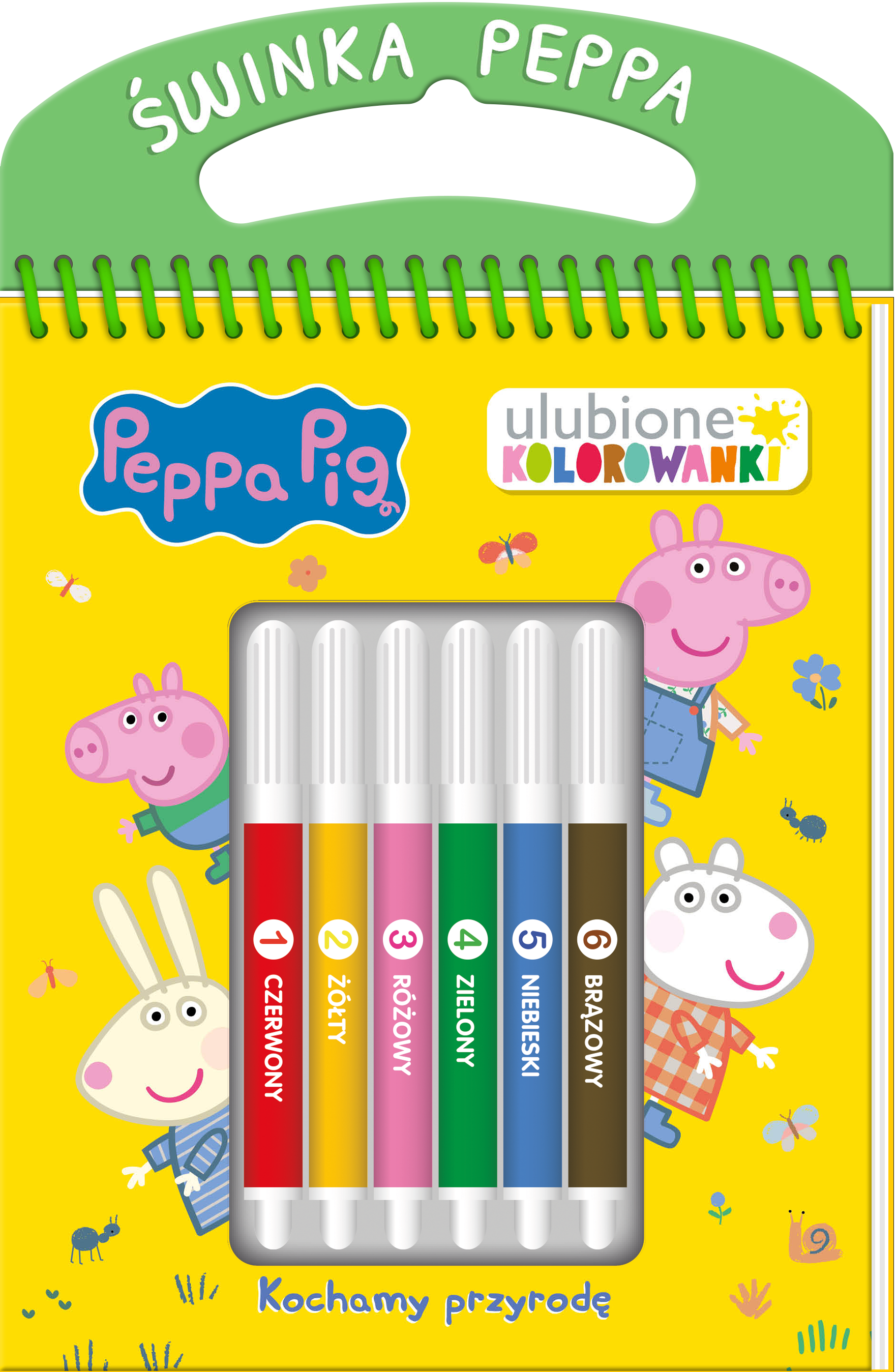 Image of Peppa Pig. Ulubione kolorowanki cz. 2 Kochamy przyrodę