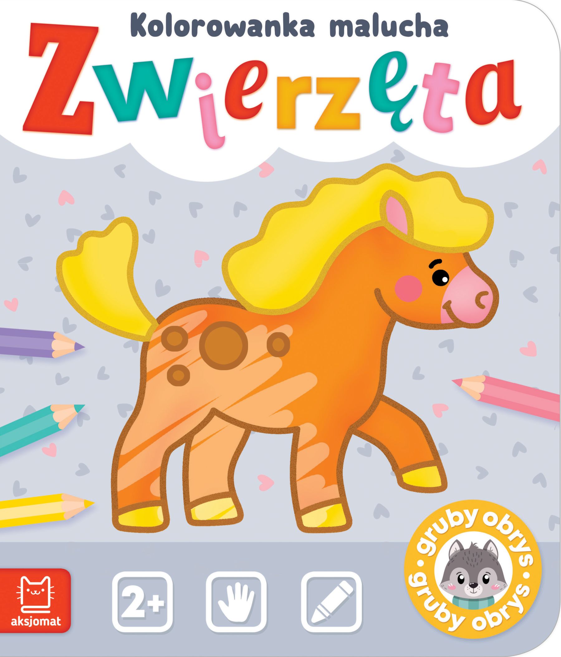Image of Zwierzęta. Kolorowanka malucha
