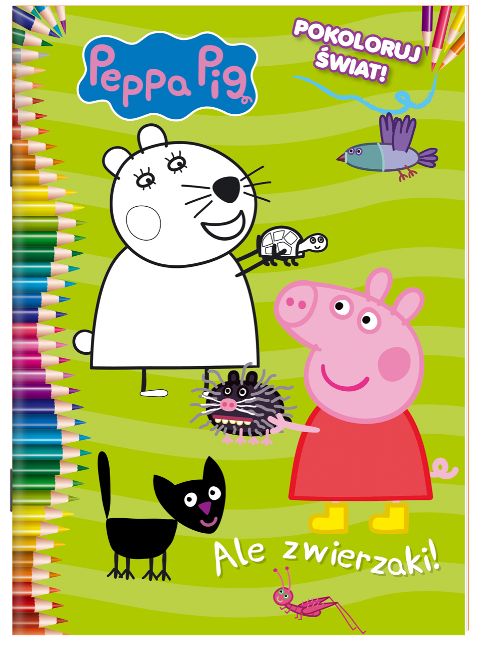 Image of Peppa Pig Pokoloruj świat Część 4