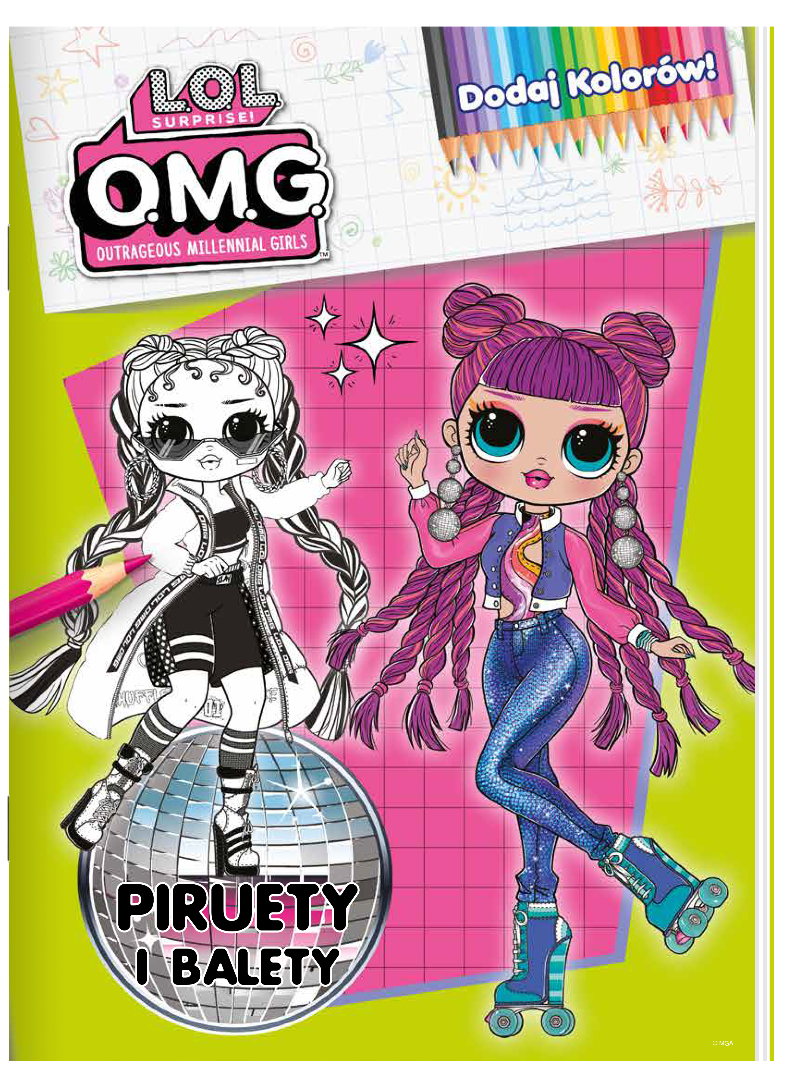 Image of L.O.L. Surprise! Dodaj kolorów Piruety i balety