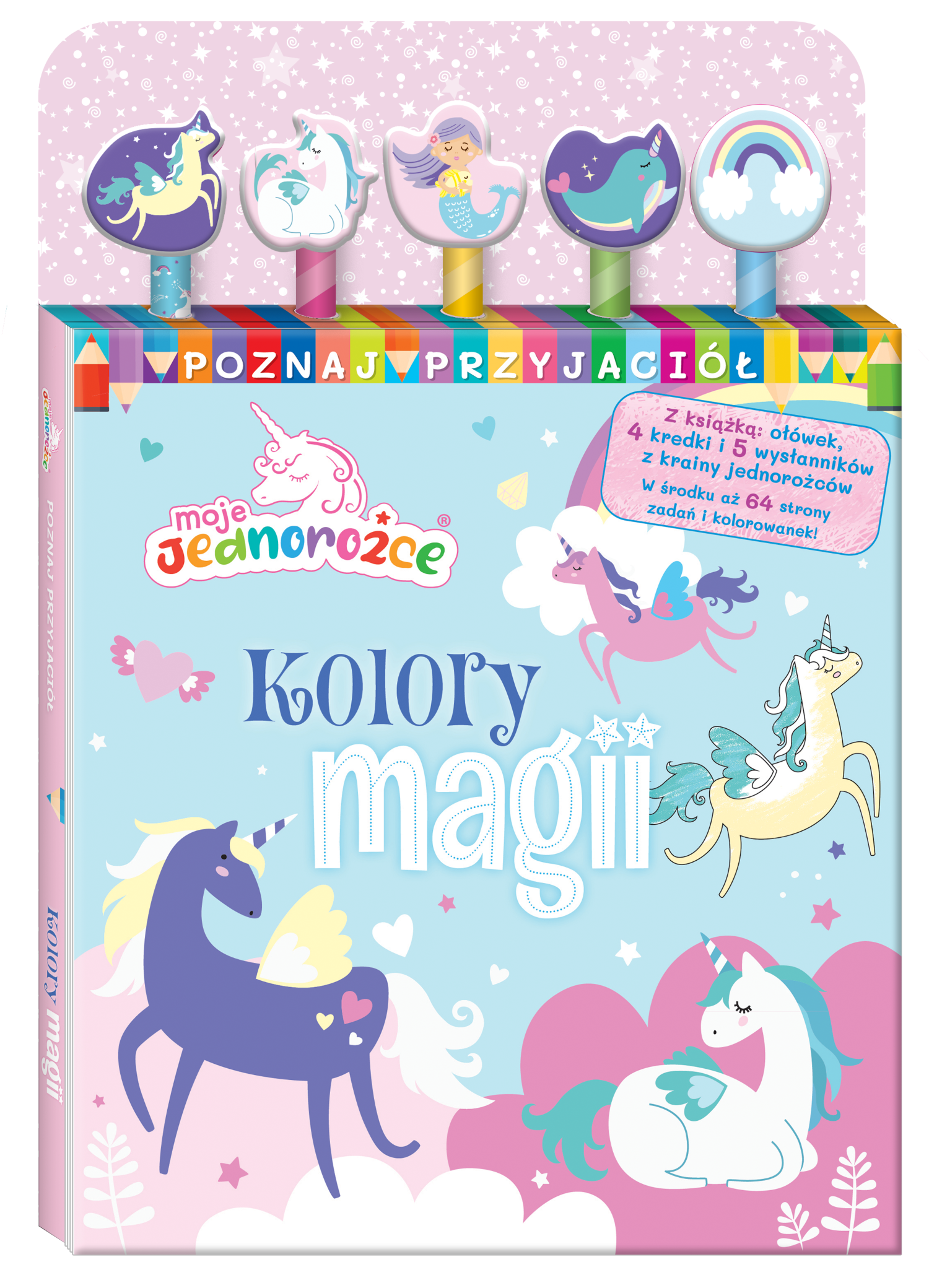 Image of Kolory magii. Moje Jednorożce. Poznaj przyjaciół