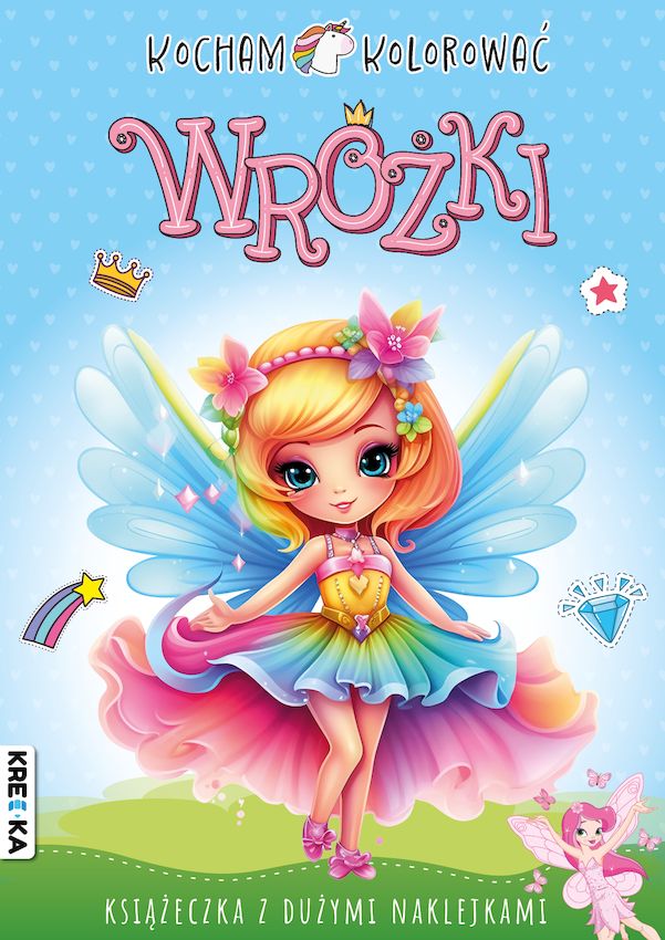 Image of Wróżki. Kocham kolorować