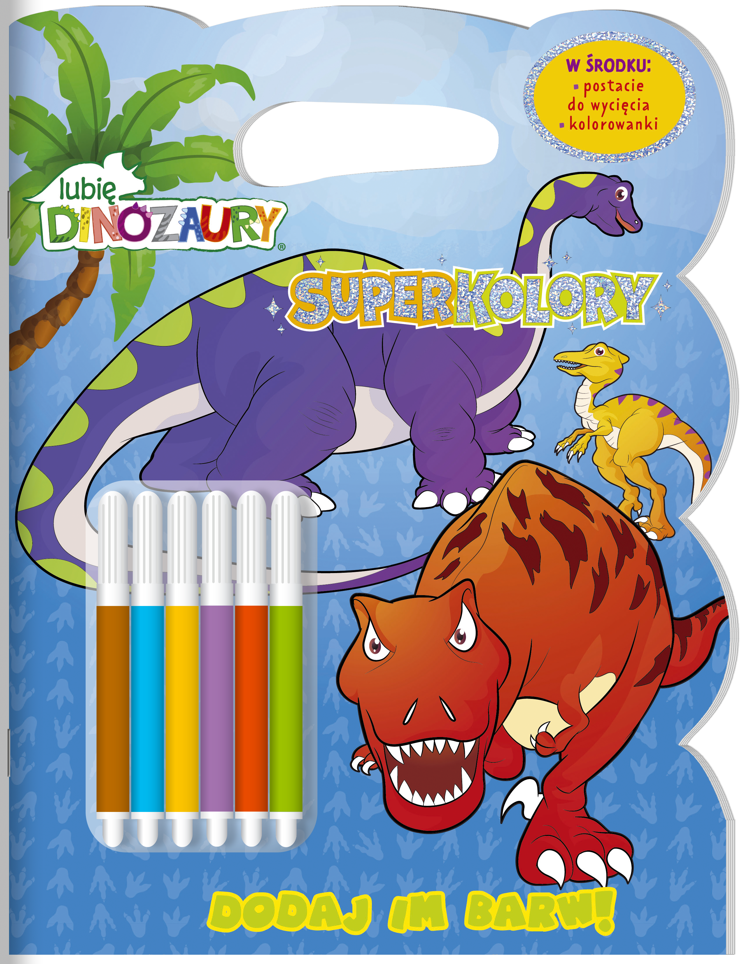Image of Lubię dinozaury. Superkolory