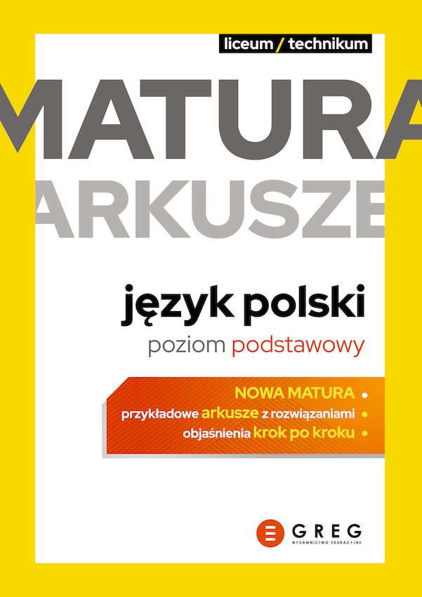 Image of Język polski. Poziom podstawowy. Arkusze