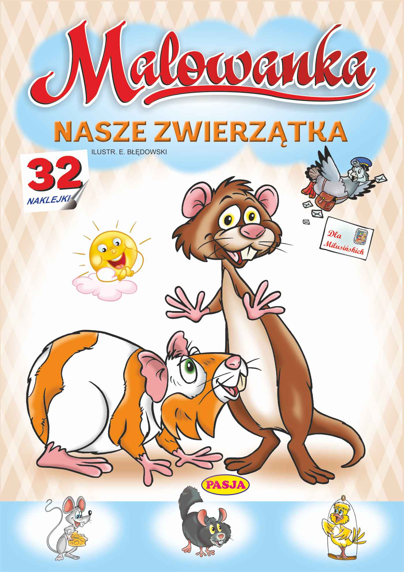 Image of Nasze zwierzątka. Malowanka