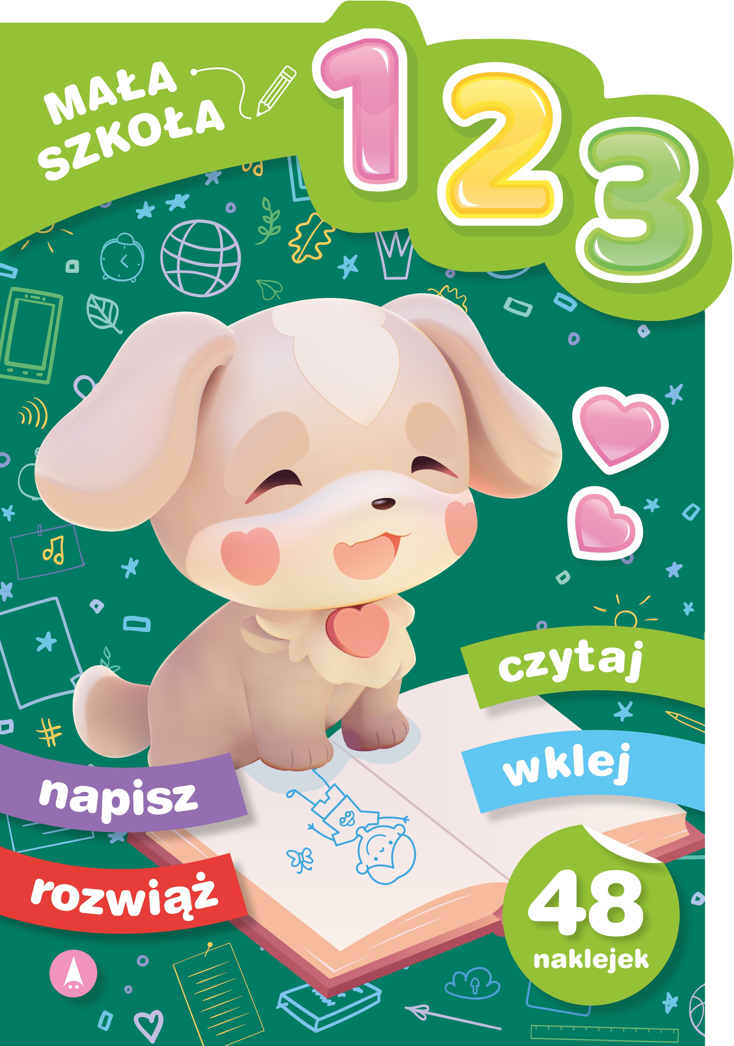 Image of 1 2 3. Mała szkoła