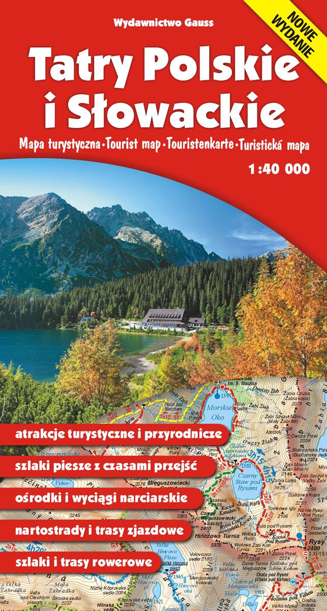Image of Mapa „Tatry Polskie i Słowackie”