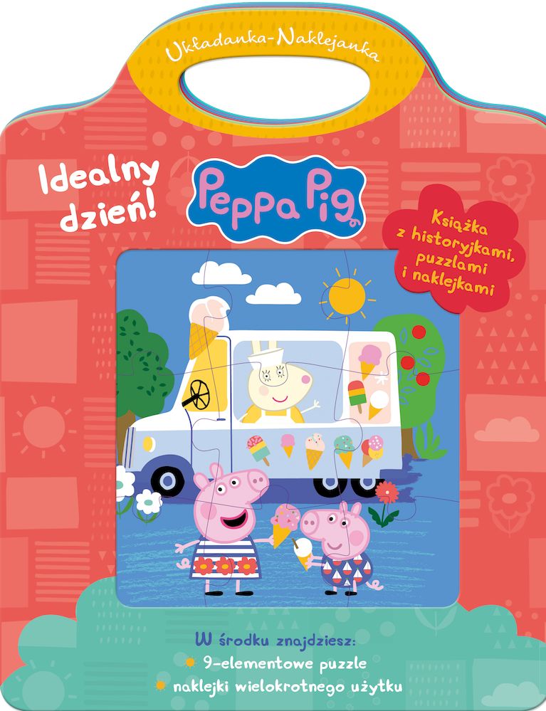 Image of Idealny dzień. Świnka Peppa. Układanka - Naklejanka
