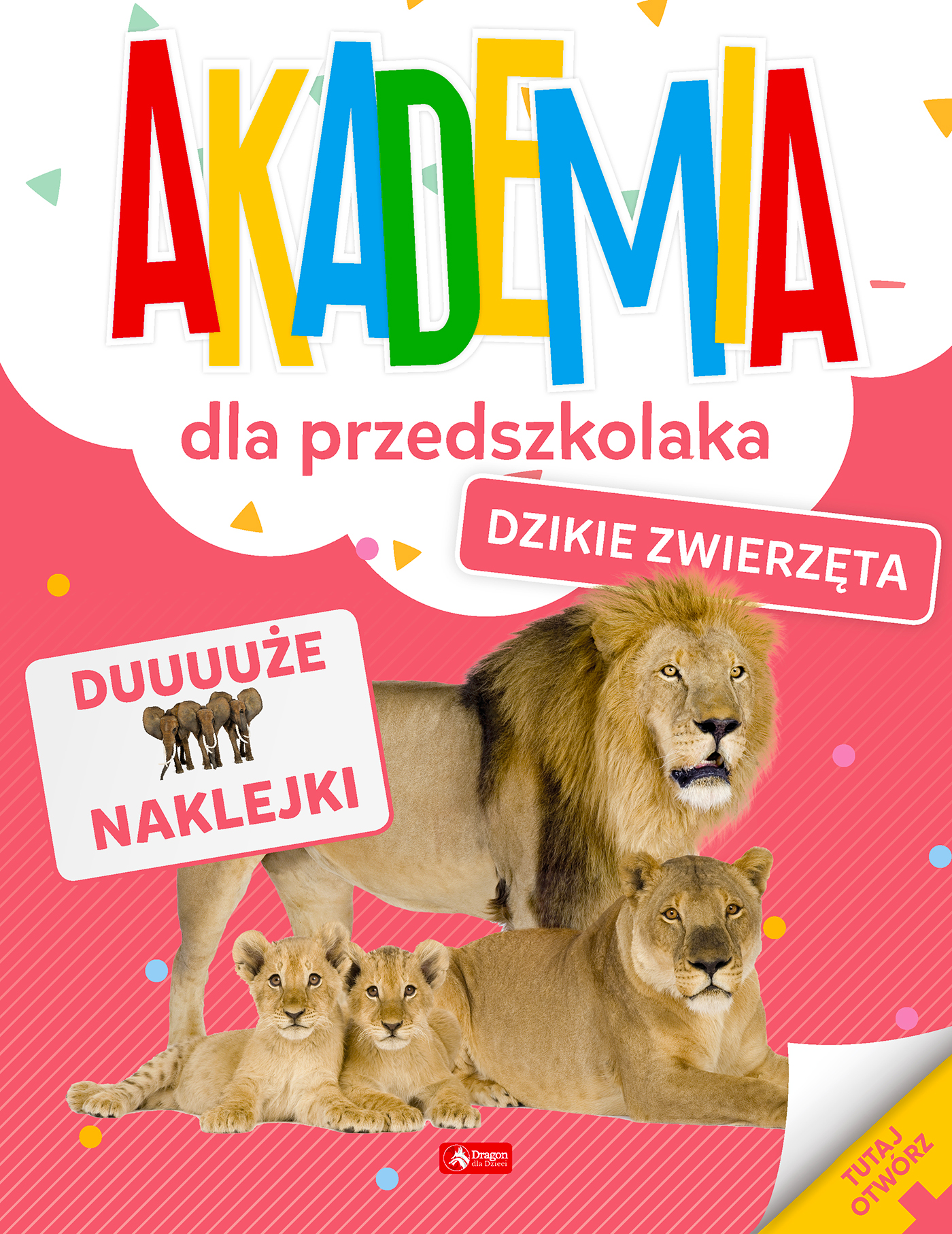 Image of Dzikie zwierzęta. Akademia dla przedszkolaka