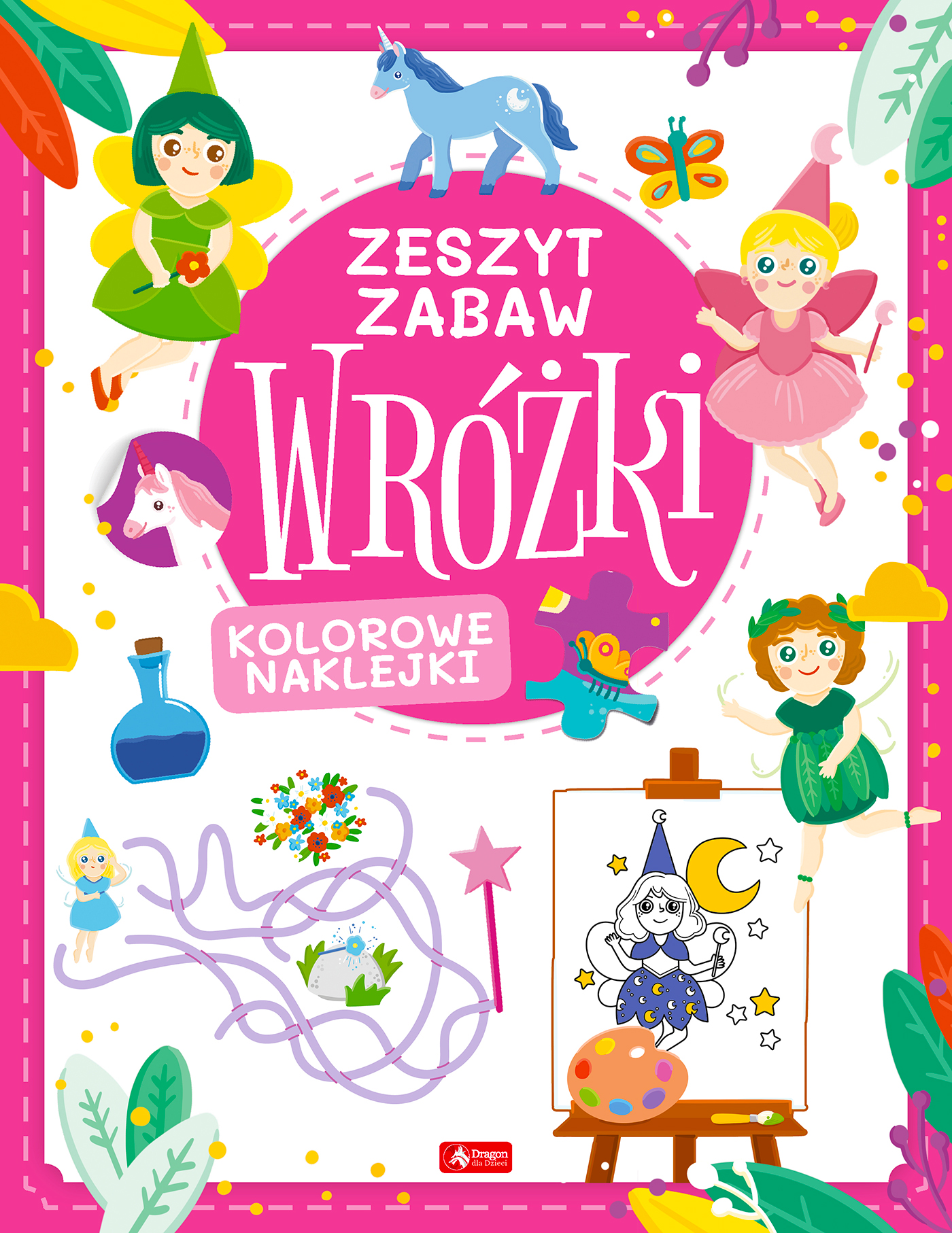 Image of Wróżki. Zeszyt zabawy