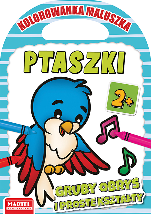 Image of Ptaszki. Kolorowanka maluszka