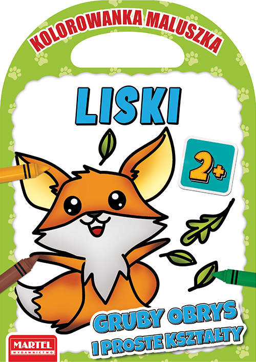 Image of Liski. Kolorowanka maluszka