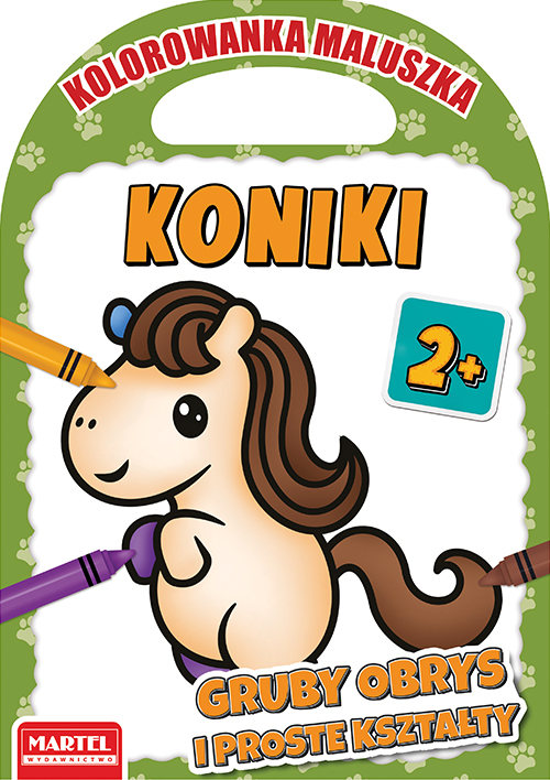Image of Koniki. Kolorowanka maluszka