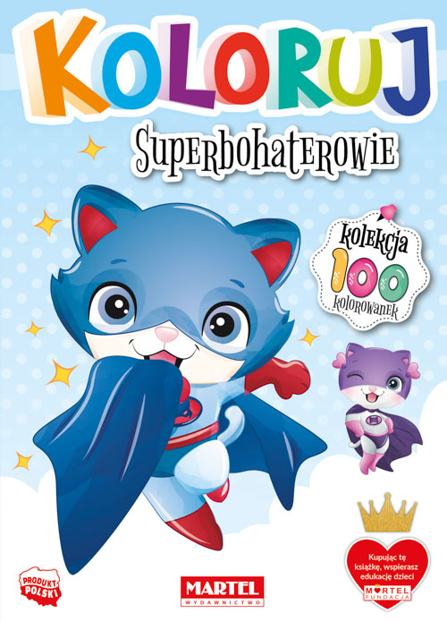 Image of Superbohaterowie. Koloruj