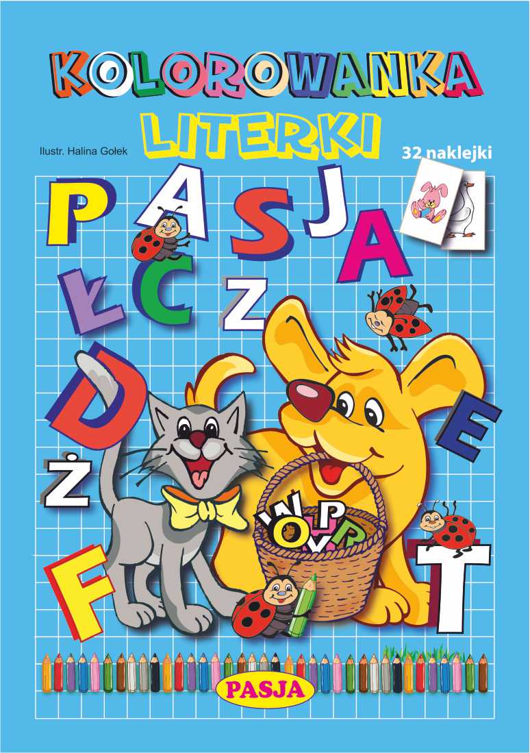 Image of Kolorowanka literki