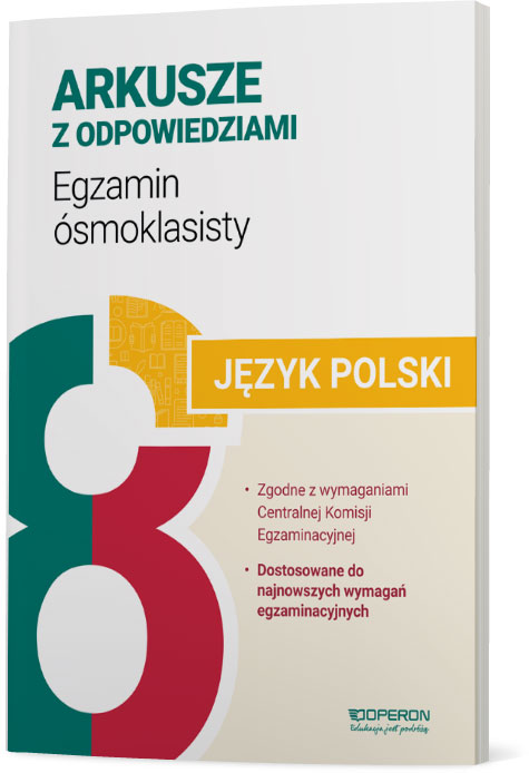 Image of Egzamin ósmoklasisty 2024 Język polski arkusze