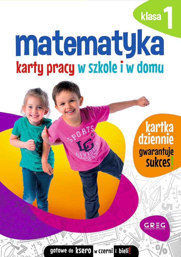 Image of Matematyka. Karty pracy w szkole i w domu. Klasa 1