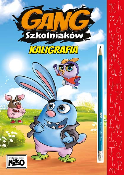 Image of Kaligrafia. Gang szkolniaków