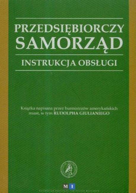 Image of Przedsiębiorczy samorząd. Instrukcja Obsługi