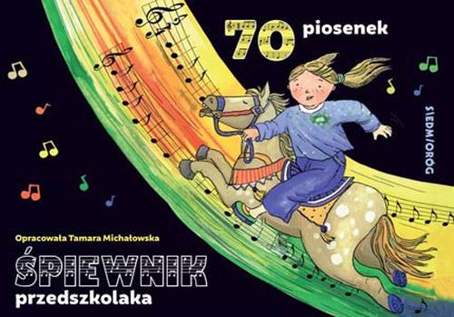 Image of Śpiewnik przedszkolaka. 70 ilustrowanych piosenek z pełnymi tekstami, zapisami nutowymi i liniami melodycznymi
