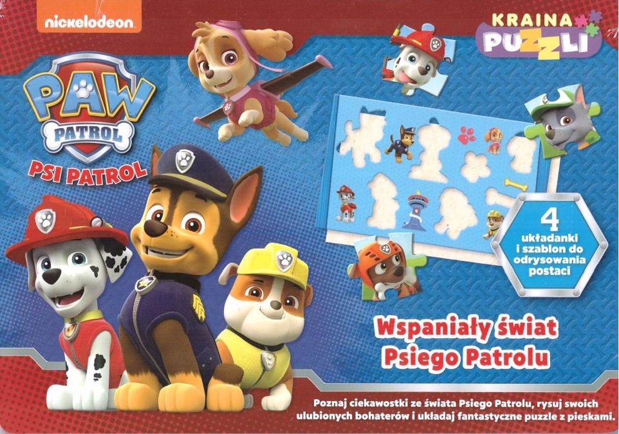 Image of Wspaniały świat Psiego Patrolu. Kraina puzzli. Psi Patrol