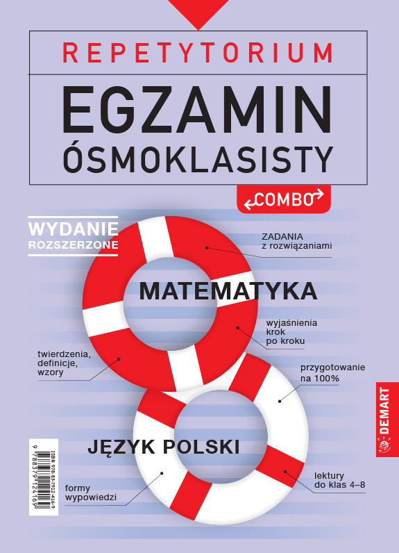 Image of Repetytorium. Egzamin ósmoklasisty: polski i matematyka. Wersja rozszerzona