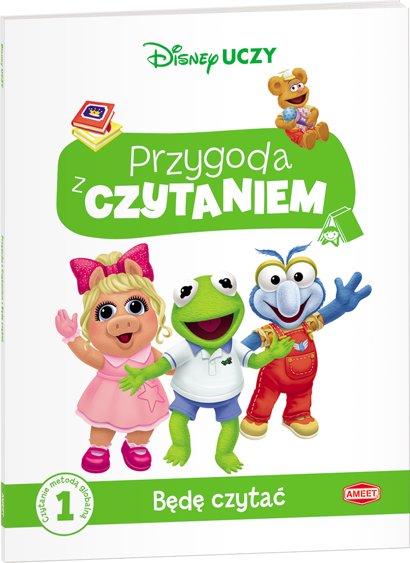 Image of Disney uczy Mapeciątka Przygoda z czytaniem Będę czytać 1 PCG-9301