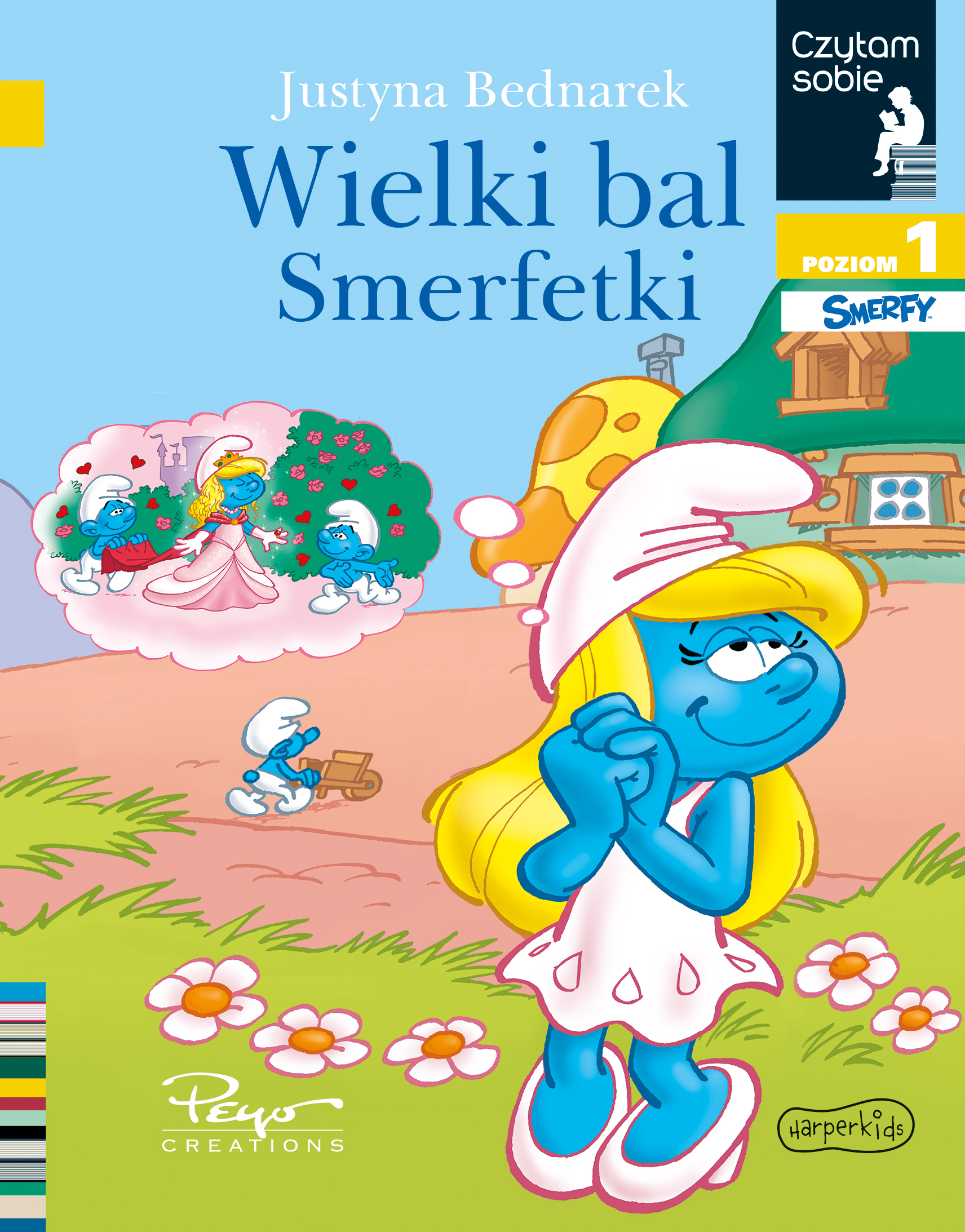 Image of Wielki bal Smerfetki. Czytam sobie. Poziom 1