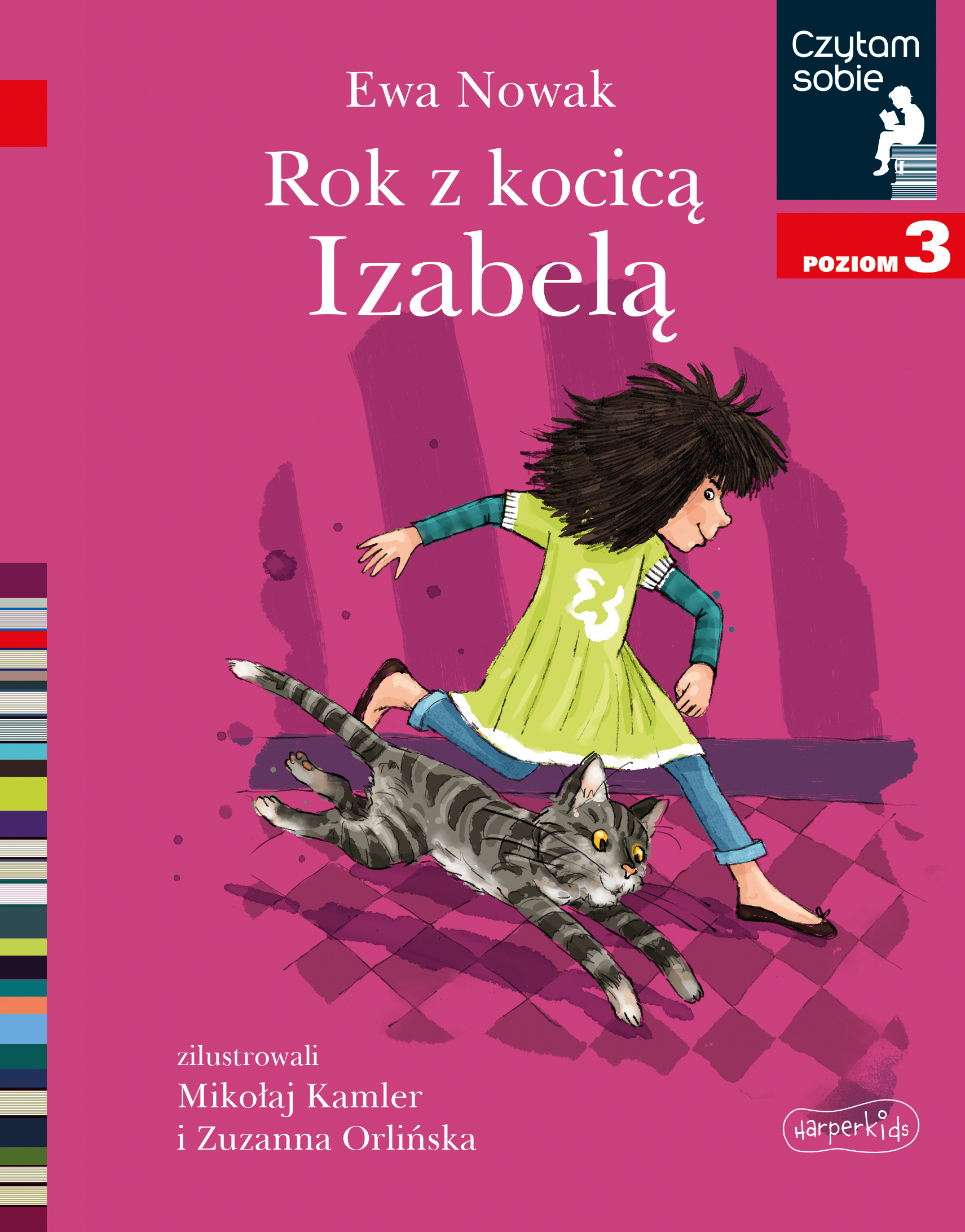 Image of Rok z kocicą Izabelą. Czytam sobie. Poziom 3