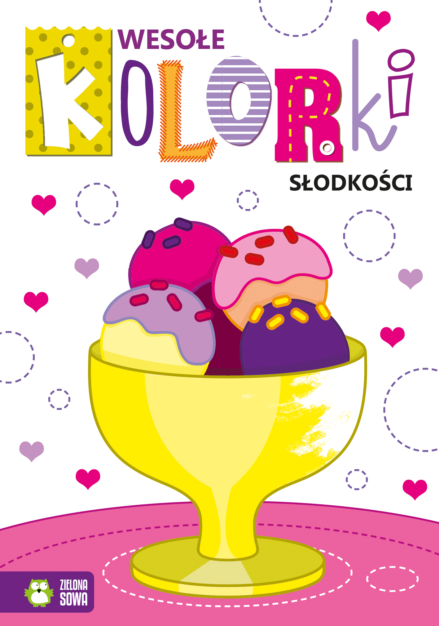 Image of Słodkości. Wesołe kolorki