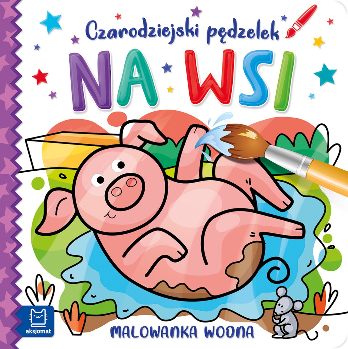 Image of Czarodziejski pędzelek. Na wsi. Malowanka wodna