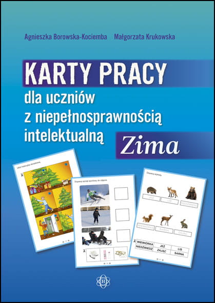 Image of Karty pracy dla uczniów z niepełnosprawnością intelektualną zima