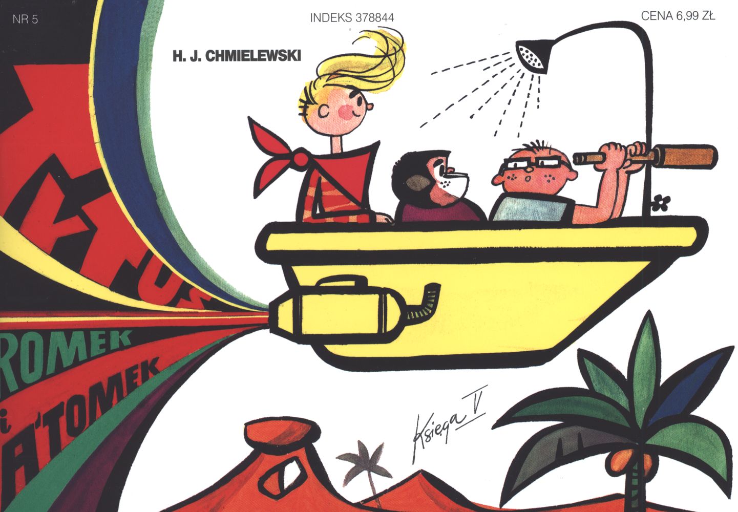 Image of Tytus Romek i A'Tomek księga 5 wyd. 2017