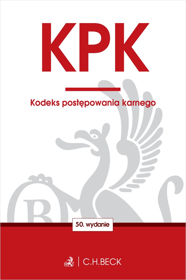 Image of KPK. Kodeks postępowania karnego wyd. 50