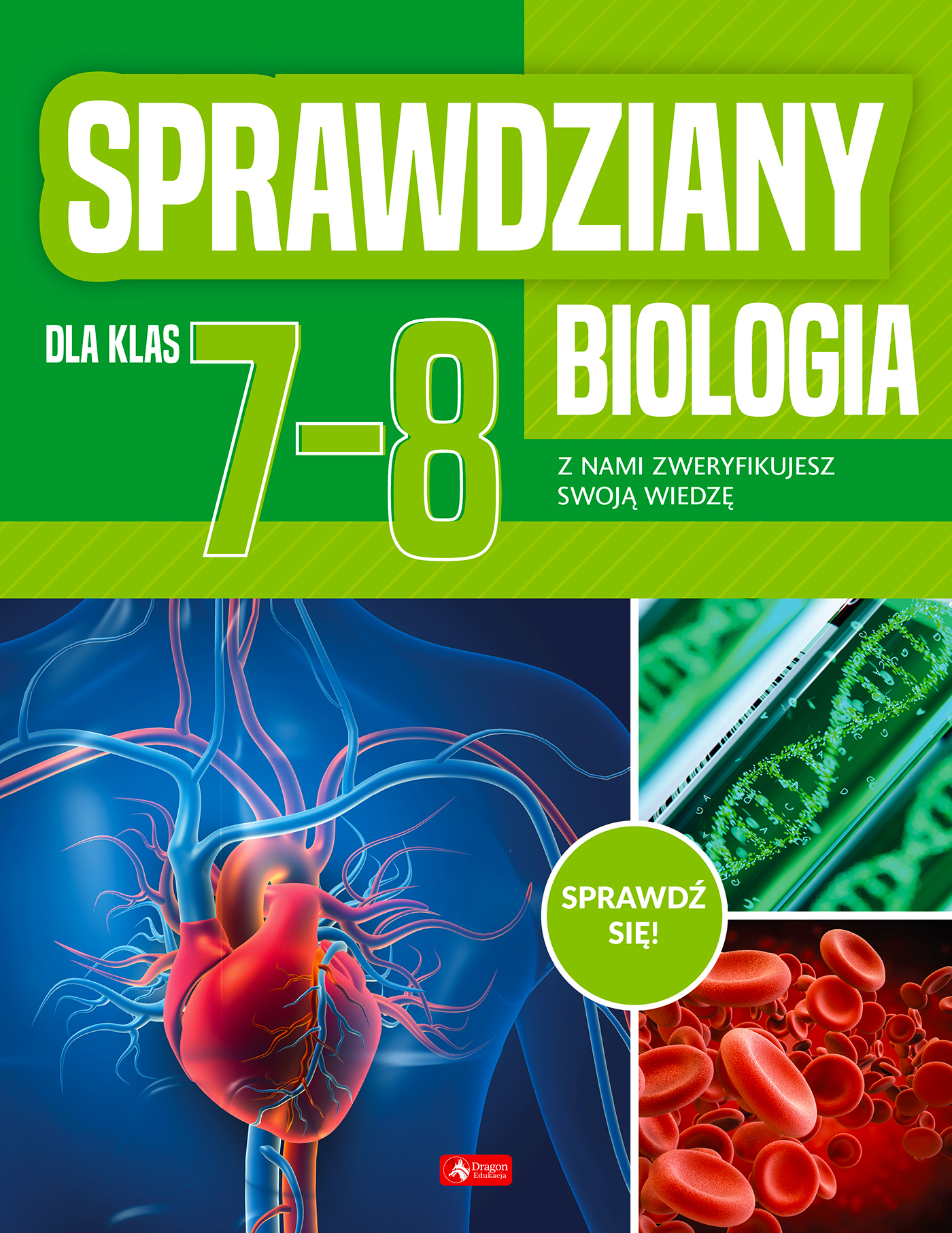 Image of Biologia. Sprawdziany dla klasy 7-8