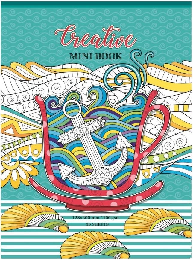 Image of Kolorowanka antystresowa 126x200 36 kartek TW Morska