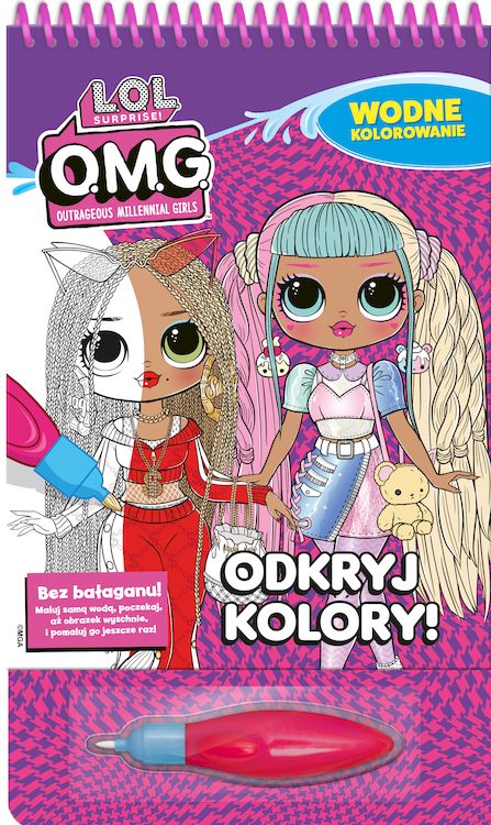 Image of Odkryj Kolory! L.O.L. Surprise!. Wodne kolorowanie